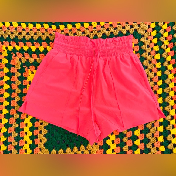 orange shorts - Picture 2 of 3